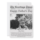 Journal Unique Fun Photo Happy Fête des pères Car