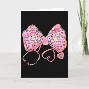 Carte Journée de la Saint-Valentin infirmière 2025 Coque