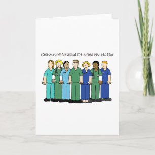 Carte Journée des infirmières certifiées - 19 mars