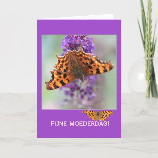 Carte Journée des mères hollandaises heureuses (Devant)