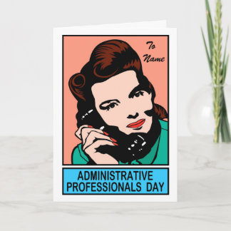 Carte Journée des professionnels de l'administration