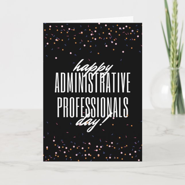 Carte Journée des professionnels de l'administration per (Devant)