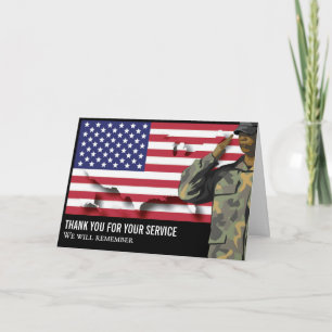 Carte JOURNÉE DU SOUVENIR des vétérans patriotiques des 
