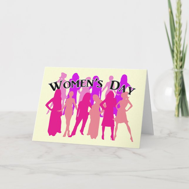 Carte Journée internationale de la femme (Devant)