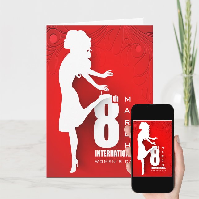 Carte Journée internationale de la femme - Personnaliser (Créateur téléchargé)