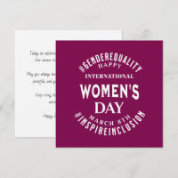 Journée internationale des femmes | Égalité du 8 m