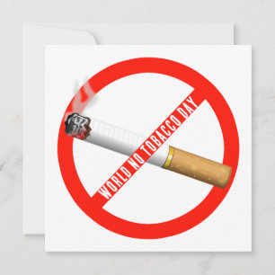 Carte Journée mondiale du tabac