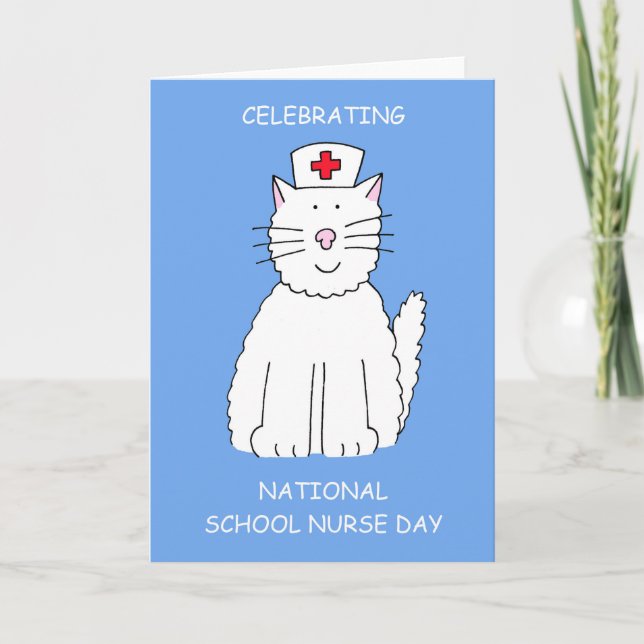 Carte Journée nationale des infirmières de l'école Mai C (Devant)