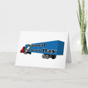 Carte Journée nationale du camionneur