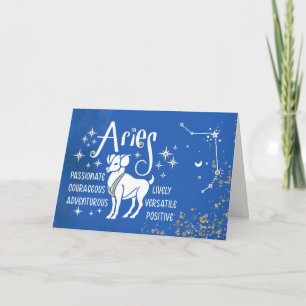 Carte Jours D'Anniversaire Du Zodiac Avec Constellation