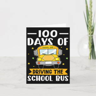 Carte Jours De Conduite En Bus Scolaire 1
