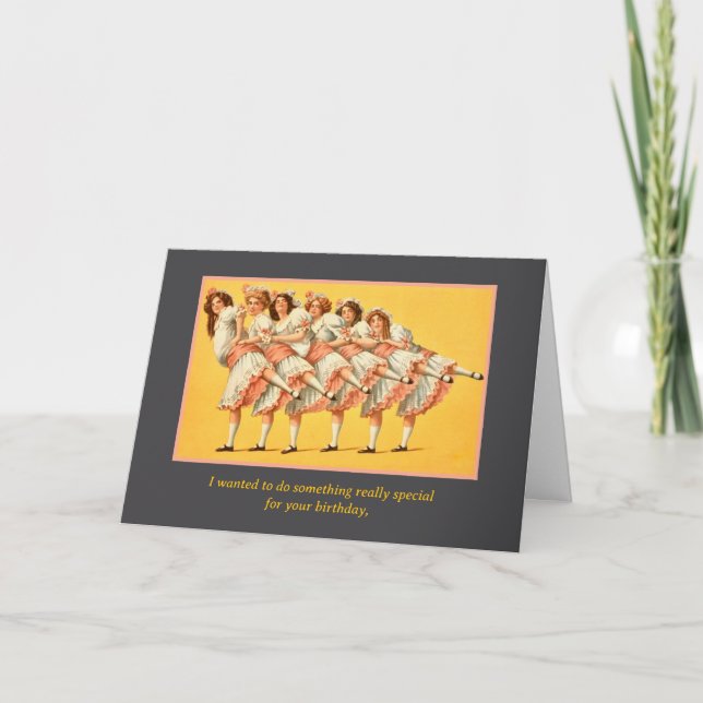 Carte Jours de Danse Terminés (Devant)