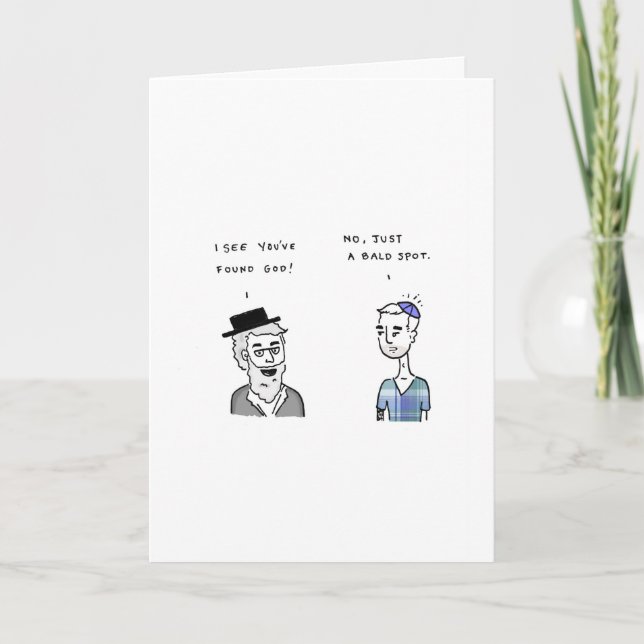 Carte Jours troués heureux II (Devant)