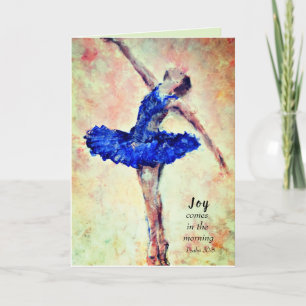 Carte Joy arrive dans l'écriture du matin