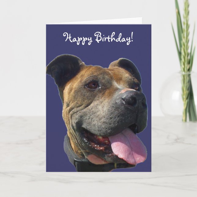 Carte Joyeuse Birthday (Devant)