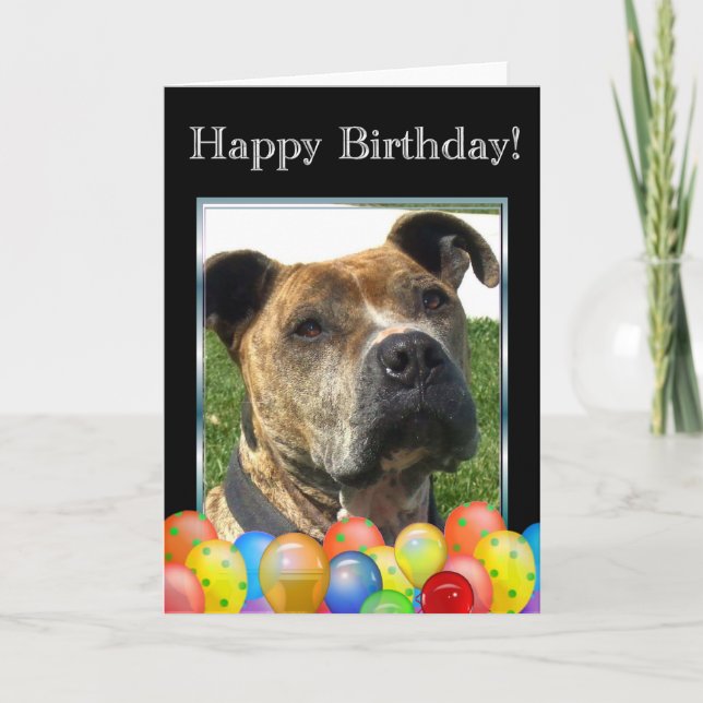 Carte Joyeuse Birthday (Devant)