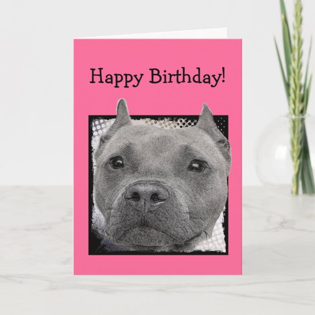 Carte Joyeuse Birthday (Devant)