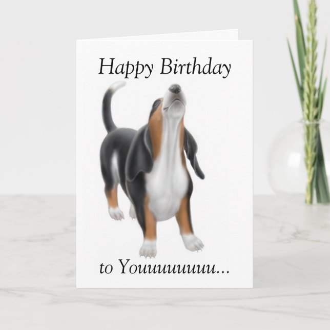 Carte Joyeuse Birthday Singing (Devant)