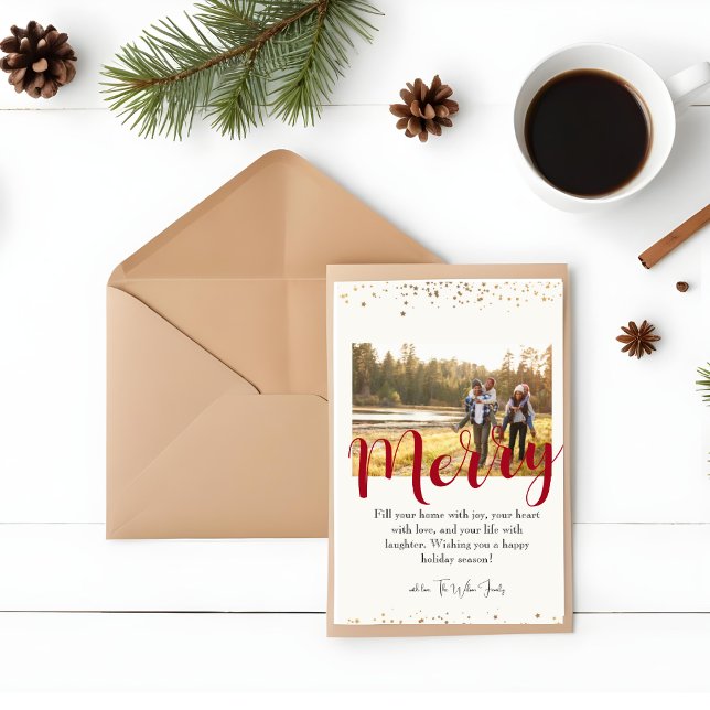 Carte Joyeuse de vacances (Créateur téléchargé)