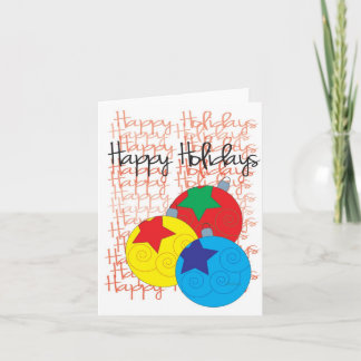 Carte Joyeuse des Fêtes