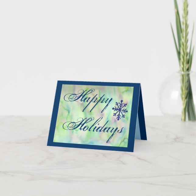 Carte Joyeuse des Fêtes (Devant)