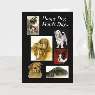 Carte Joyeuse Fête de la maman du chien