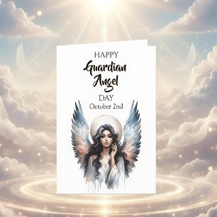 Carte Joyeuse Fête de l'ange gardien (Hispanique)