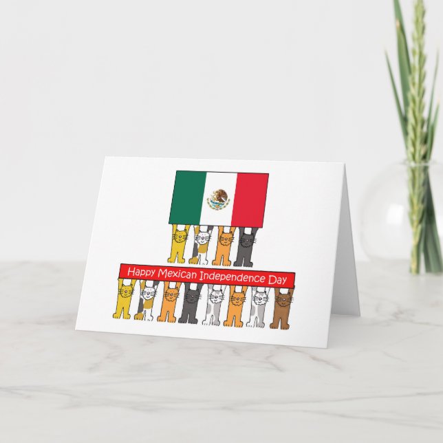 Carte Joyeuse fête de l'Indépendance mexicaine 16 septem (Devant)