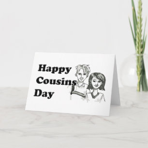 Carte Joyeuse fête des Cousins
