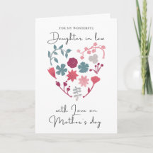 Joyeuse Fête des mères à la fille en droit Fête de