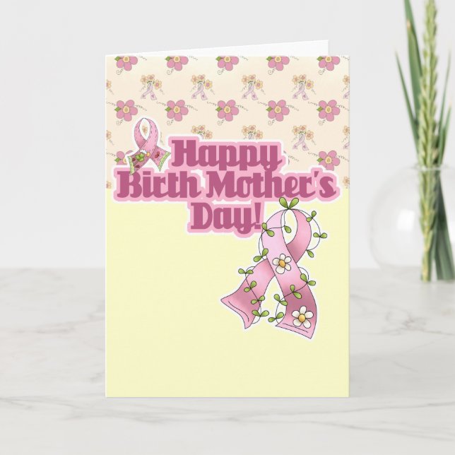 Carte Joyeuse fête des mères de naissance (Devant)