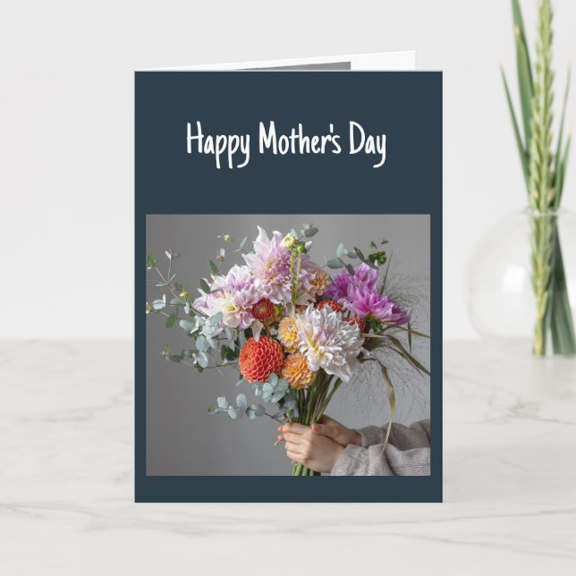 Carte Joyeuse Fête des Mères Merci & Love You (Devant)