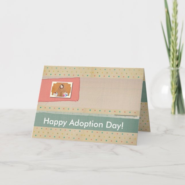 Carte Joyeuse journée d'adoption ! (Devant)