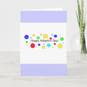 Carte Joyeuse journée d'adoption