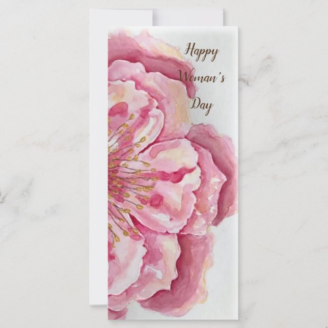 Carte Joyeuse journée de la femme (Devant)