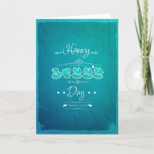 Carte Joyeuse Journée des Boss