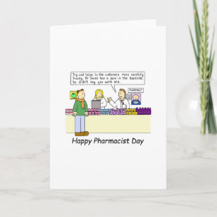 Carte Joyeuse Journée des pharmaciens - Septembre