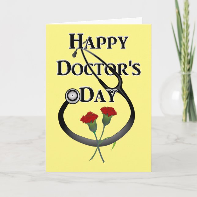 Carte Joyeuse journée du Docteur (Devant)