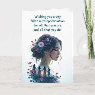 Carte Joyeuse Journée internationale des femmes Élevan