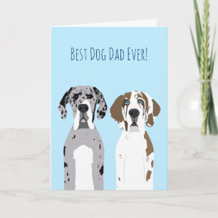 Carte Joyeuse journée Pawthers mignonne Chiens de Danse 