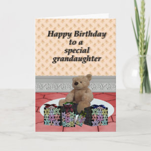 Carte Joyeuse petite fille d'anniversaire 1.
