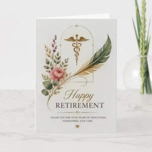 Carte Joyeuse Retraite Docteur Années De Soins