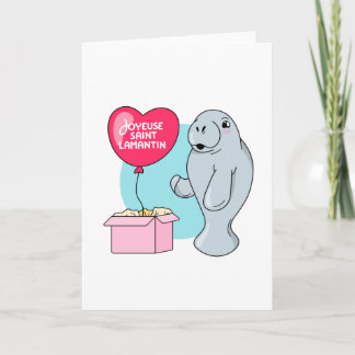 Carte Joyeuse Saint Lamantin