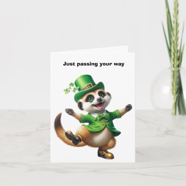 Carte Joyeuse Saint-Patrick (Devant)