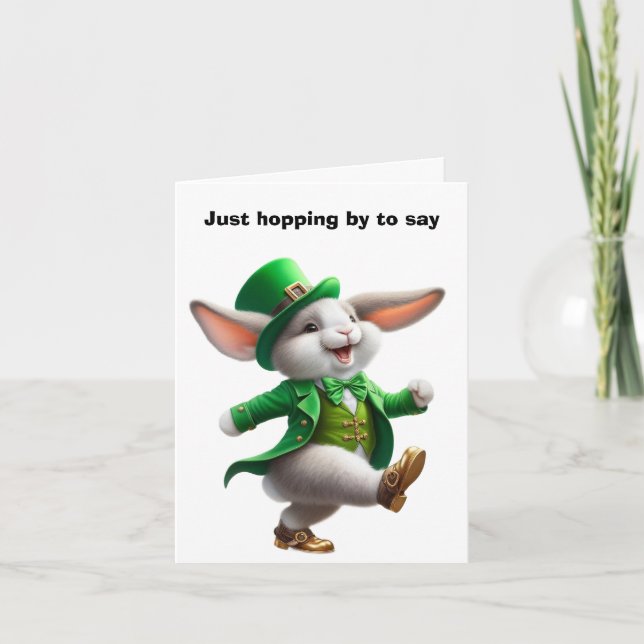 Carte Joyeuse Saint-Patrick (Devant)