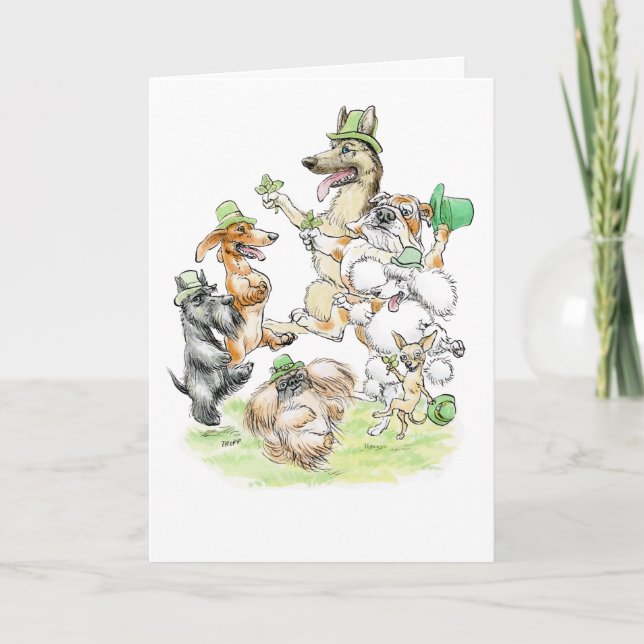 Carte Joyeuse Saint Patrick (Devant)