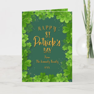 Carte Joyeuse Saint-Patrick