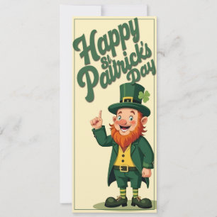 Carte Joyeuse Saint-Patrick Mignon Lutins