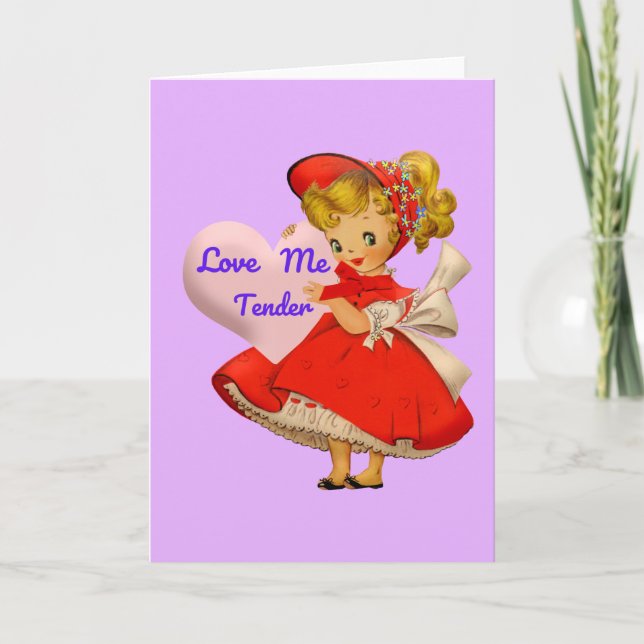 Carte Joyeuse Saint-Valentin (Devant)