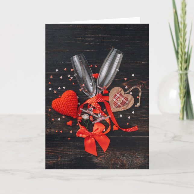 Carte Joyeuse Saint-Valentin (Devant)